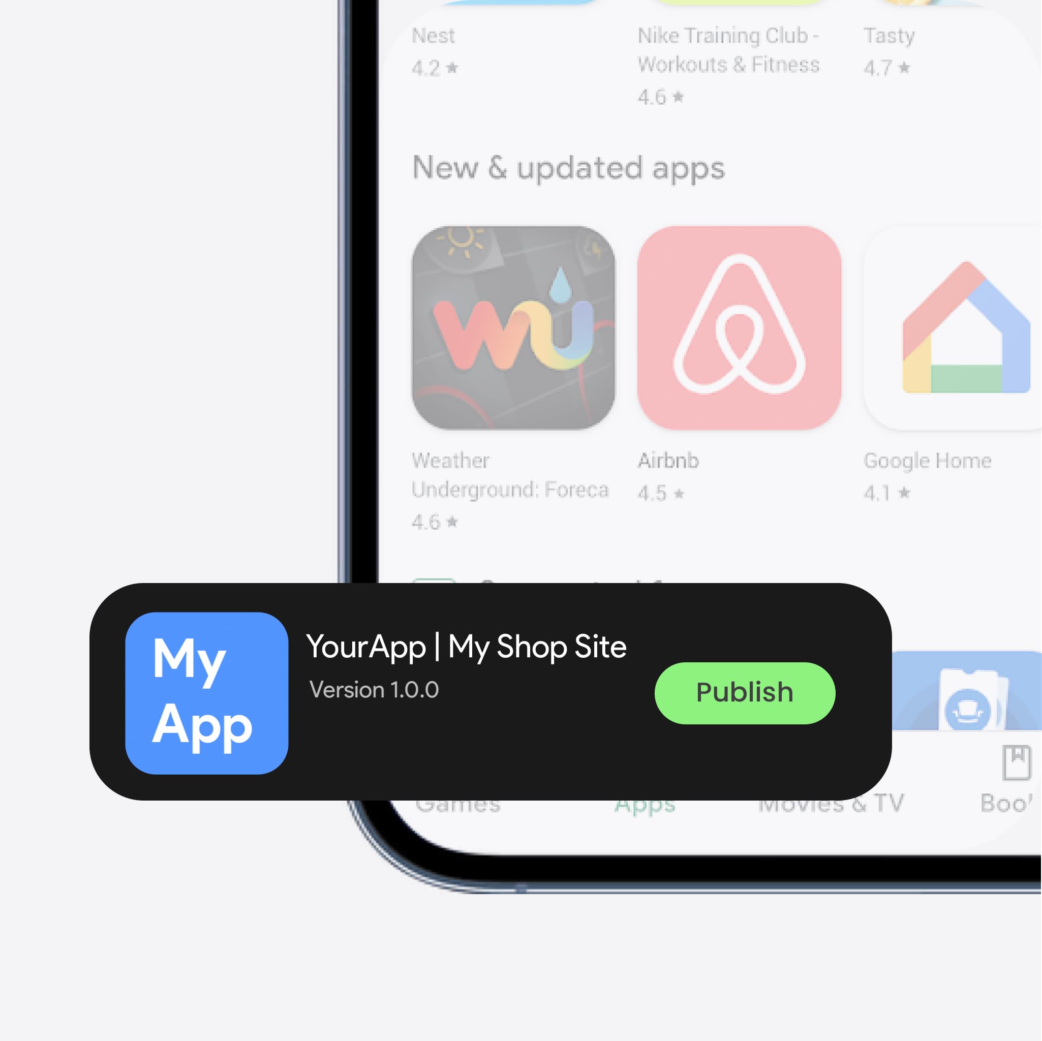 Publish your App to Play Store and App Store